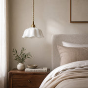 Cienax Mid-Century Flower Ceramic Pendant Light — Suitable for Kitchen and Living Room